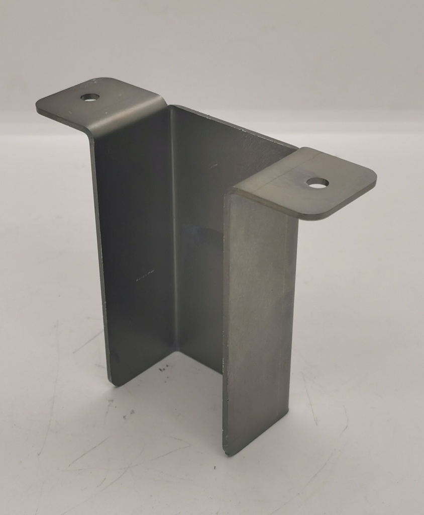 Handrail support narrow for 60s posts, mat. steel galvanized