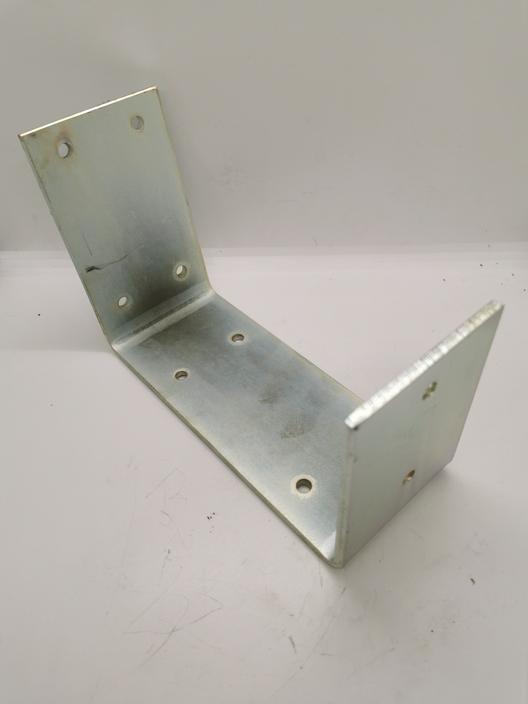 Flower hanger 80mm wide, mat. steel galvanised