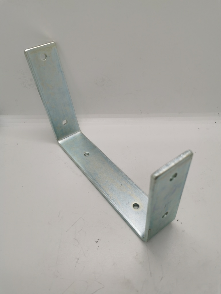 Flower hanger 40mm wide, mat. steel galvanised