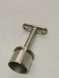 [HTI42,4] Handrail support 42.4 post for Ø42.4 stainless steel tube, Mat. AISI 304 stainless steel